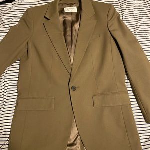 Aritzia Babaton Agency Blazer in Dark Taupe Size XS